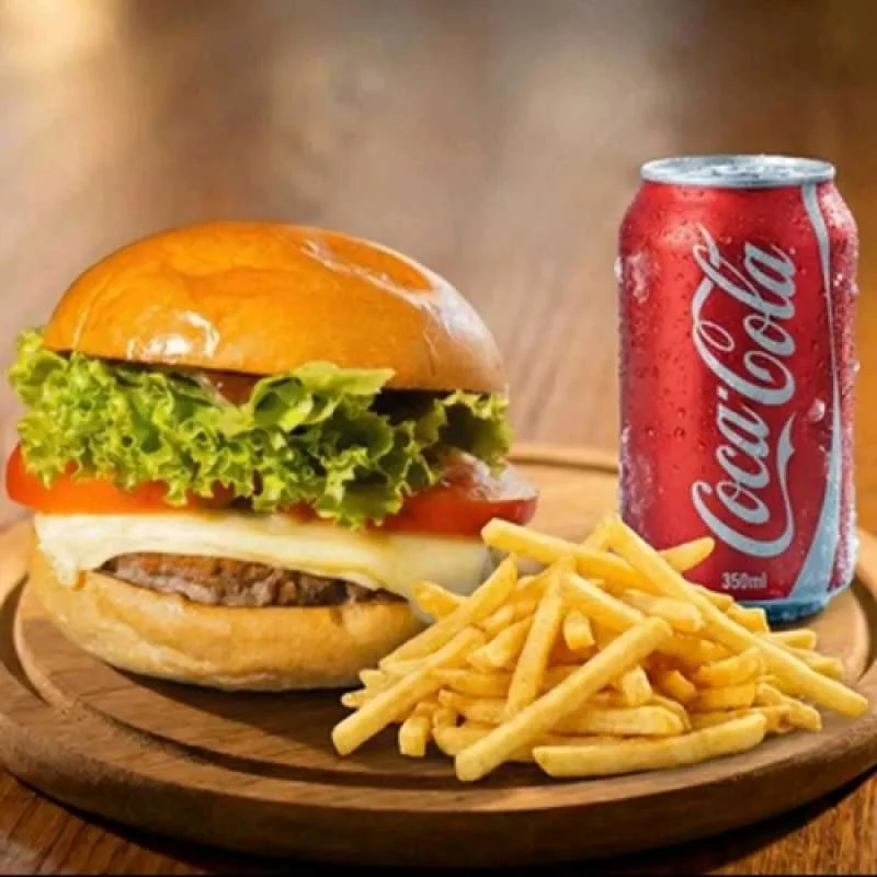 Combo Individual – Cheese Salada + Fritas + Refri
