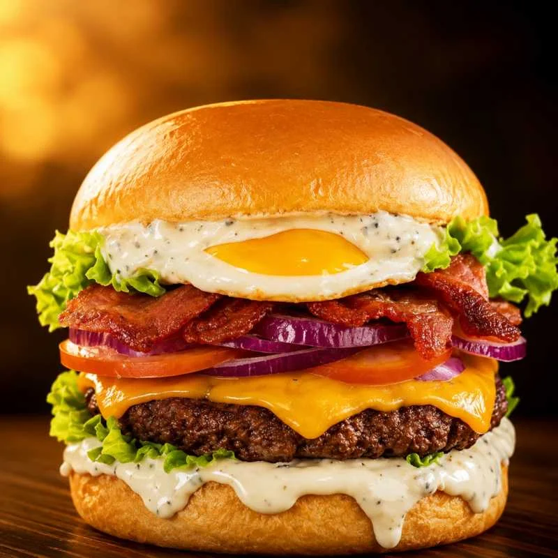 Salada Egg Bacon