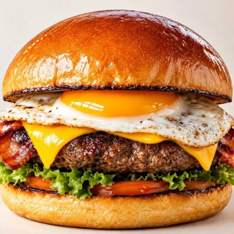 Cheese Egg Burger Artesanal